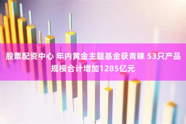 股票配资中心 年内黄金主题基金获青睐 53只产品规模合计增加1285亿元